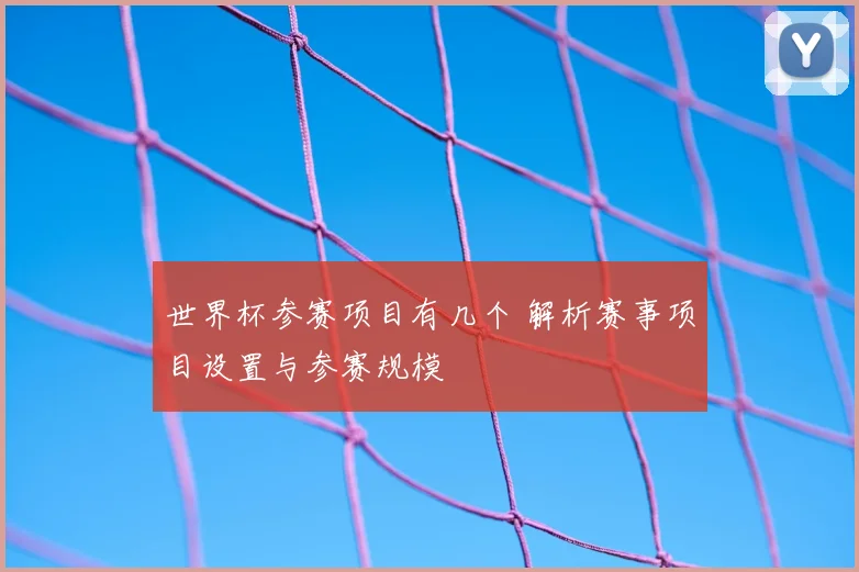 世界杯参赛项目有几个 解析赛事项目设置与参赛规模